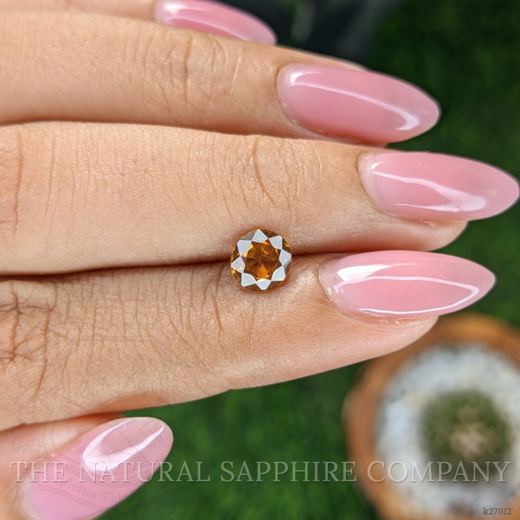 0.94 Ct. Golden Orange Hessonite Garnet