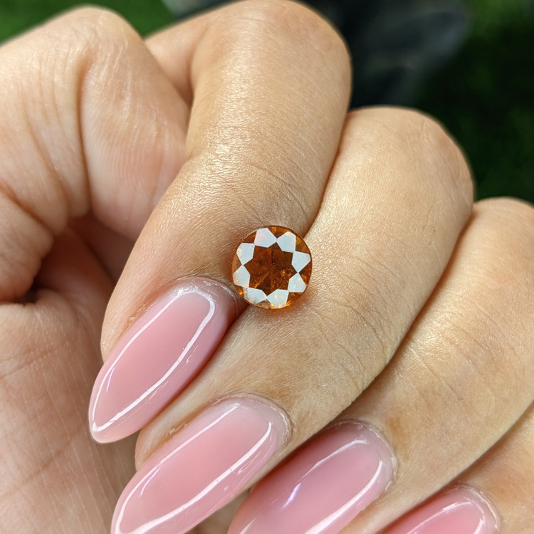 1.70 Ct. Golden Orange Hessonite Garnet