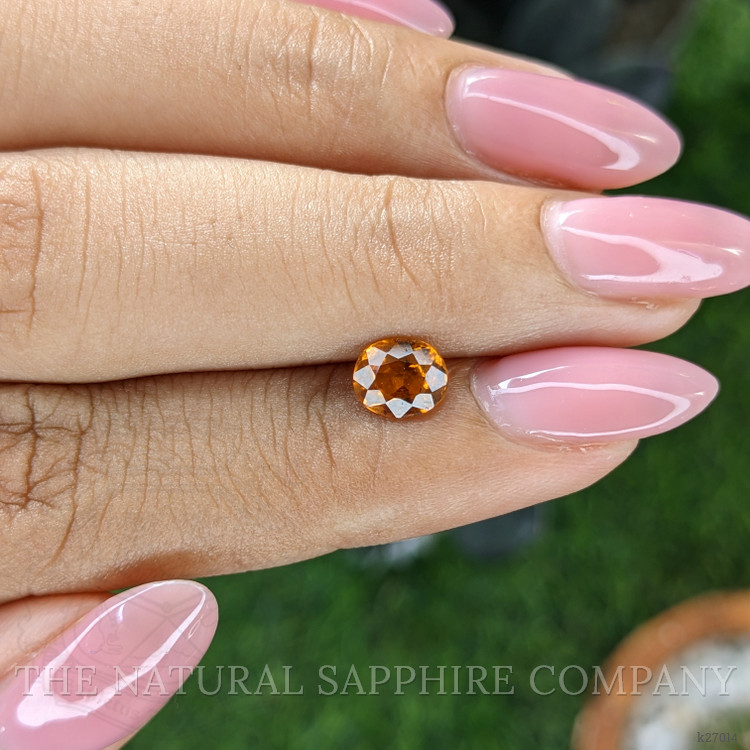 0.96 Ct. Golden Orange Hessonite Garnet