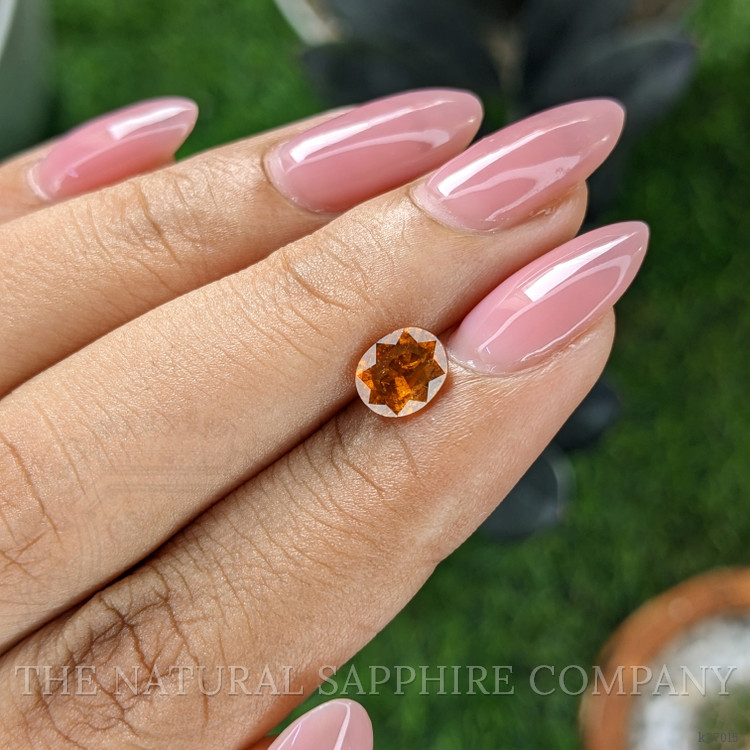 1.19 Ct. Golden Orange Hessonite Garnet