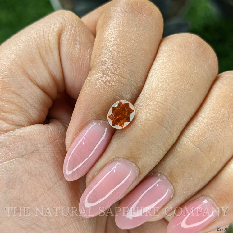 1.19 Ct. Golden Orange Hessonite Garnet