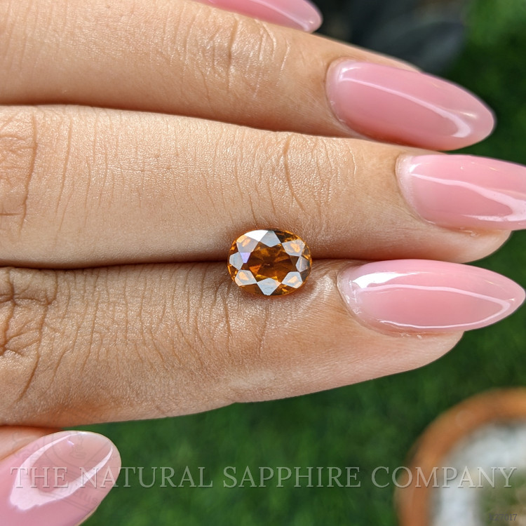 1.42 Ct. Golden Orange Hessonite Garnet