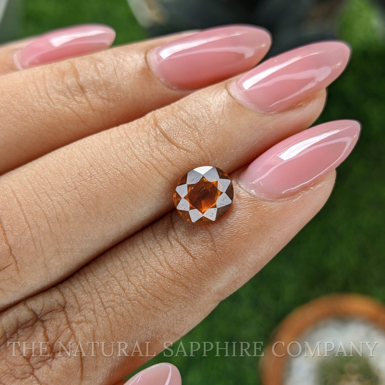 1.71 Ct. Golden Orange Hessonite Garnet