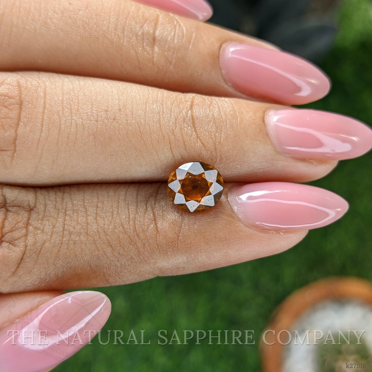 1.71 Ct. Golden Orange Hessonite Garnet