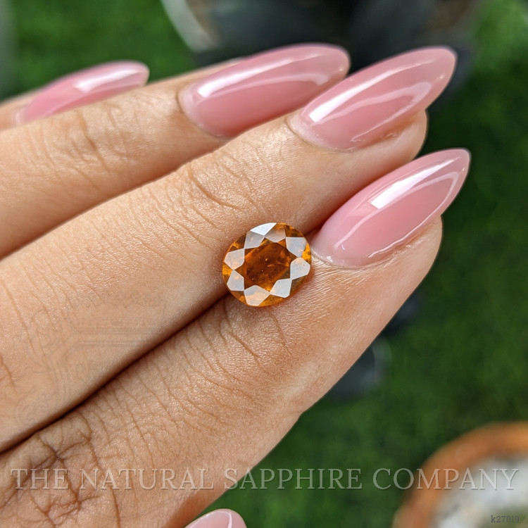 1.94 Ct. Golden Orange Hessonite Garnet