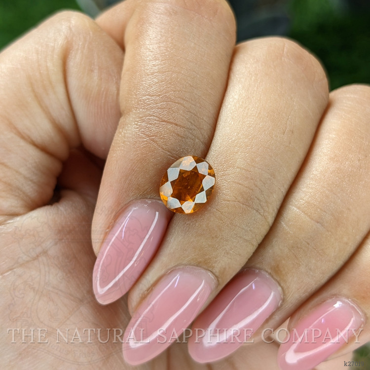 1.94 Ct. Golden Orange Hessonite Garnet