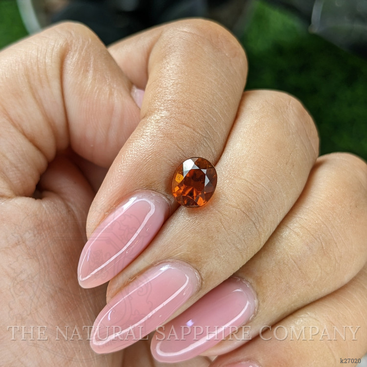 1.70 Ct. Golden Orange Hessonite Garnet