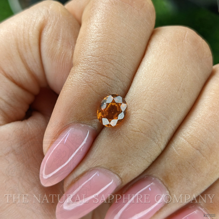 1.25 Ct. Golden Orange Hessonite Garnet