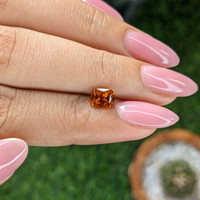 1.12 Ct. Golden Orange Hessonite Garnet Life Style