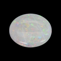 1.54 Ct. White Opal from Australia Video