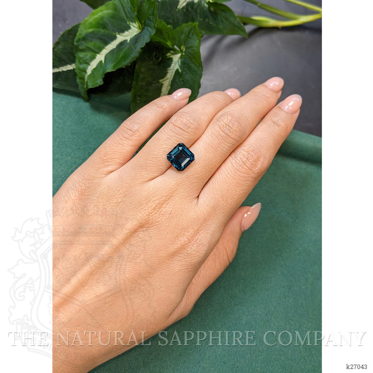 5.41 Ct. London Blue Topaz from Brazil