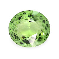 14.65 Ct. Yellowish Green Prasiolite from Brazil Video