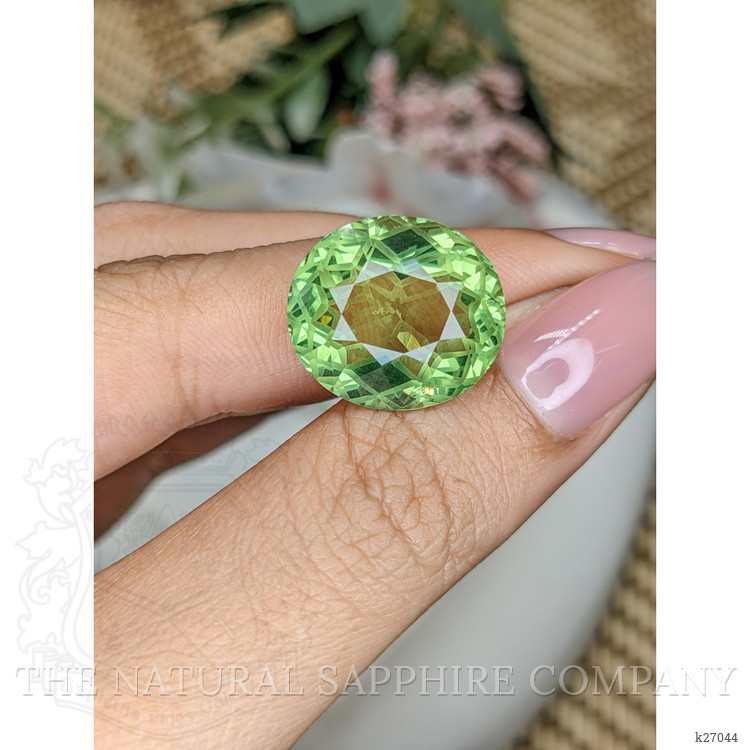 14.65 Ct. Yellowish Green Prasiolite from Brazil