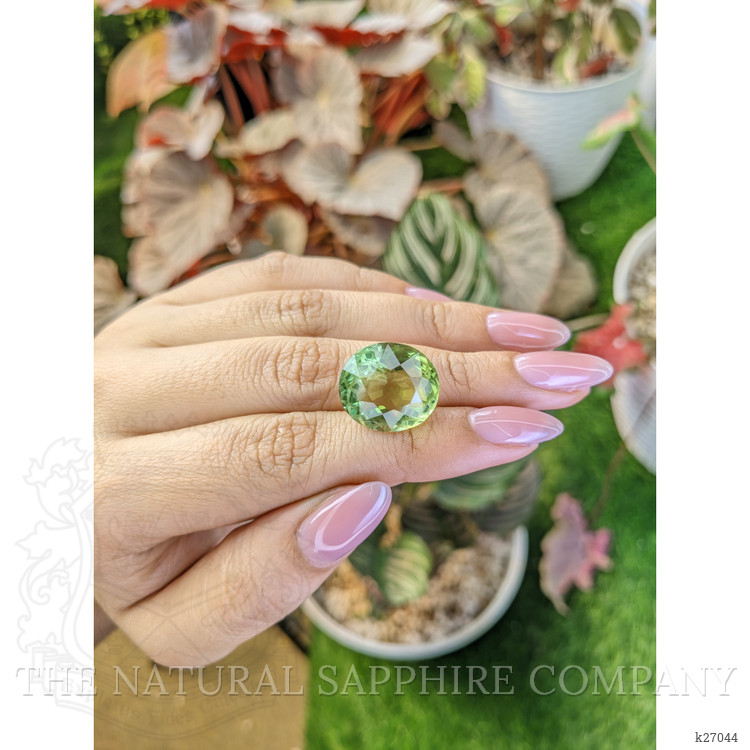 14.65 Ct. Yellowish Green Prasiolite from Brazil