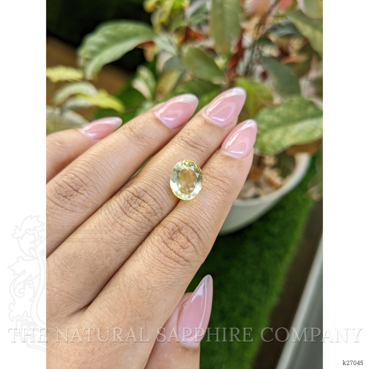 3.86 Ct. Lemon Quartz from Madagascar
