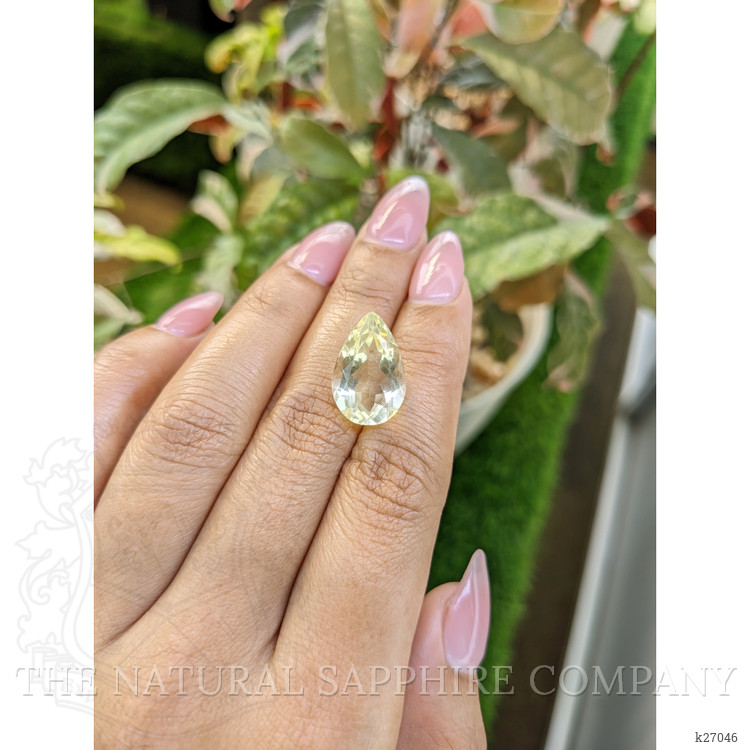8.48 Ct. Yellow Quartz from Madagascar