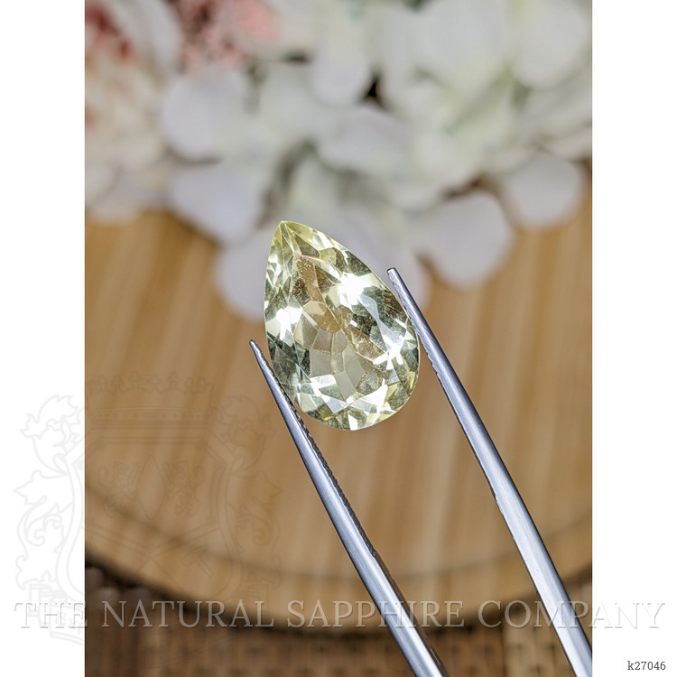 8.48 Ct. Yellow Quartz from Madagascar