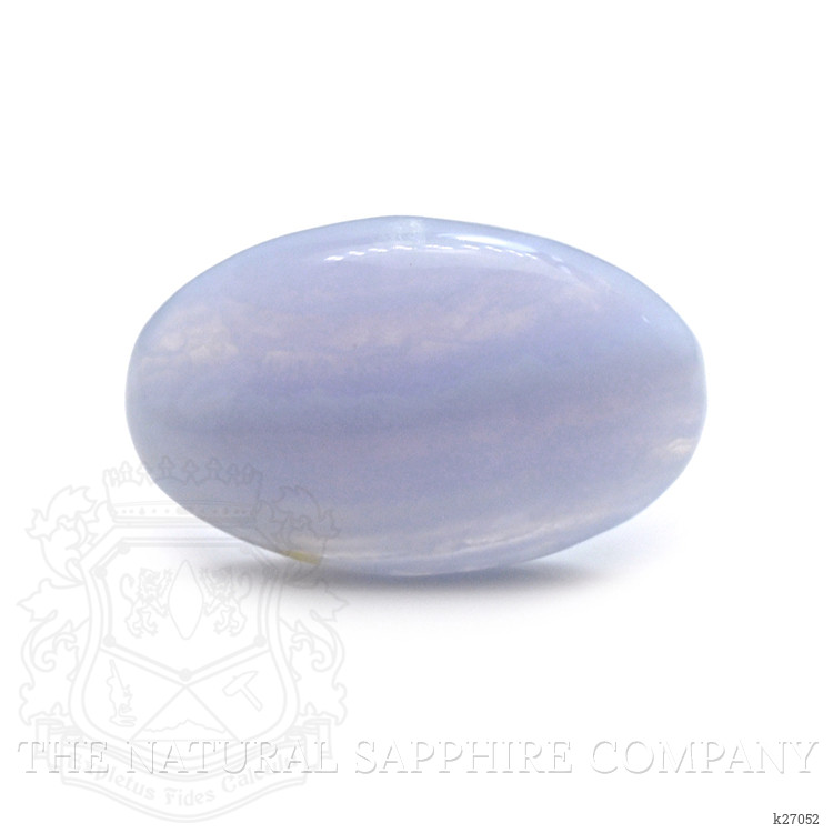 11.16 Ct. Blue Cabochon Agate from Brazil