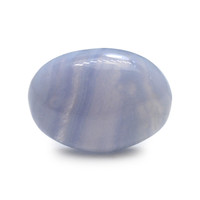 10.49 Ct. Blue Cabochon Agate from Brazil Video