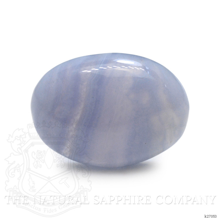 10.49 Ct. Blue Cabochon Agate from Brazil