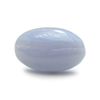 11.72 Ct. Blue Cabochon Agate from Brazil Video