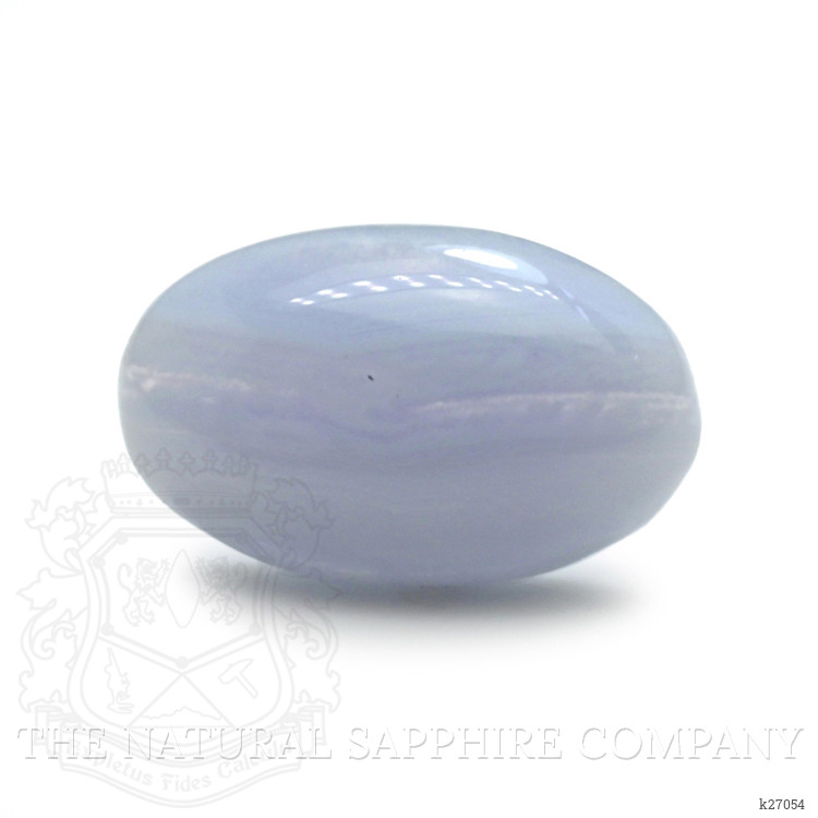11.72 Ct. Blue Cabochon Agate from Brazil