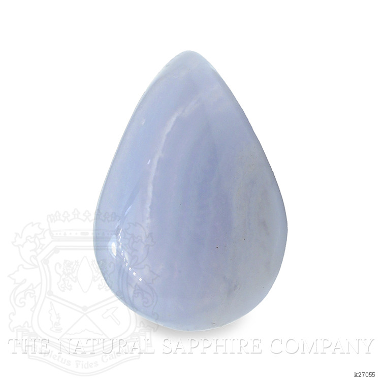 8.63 Ct. Blue Cabochon Agate from Brazil