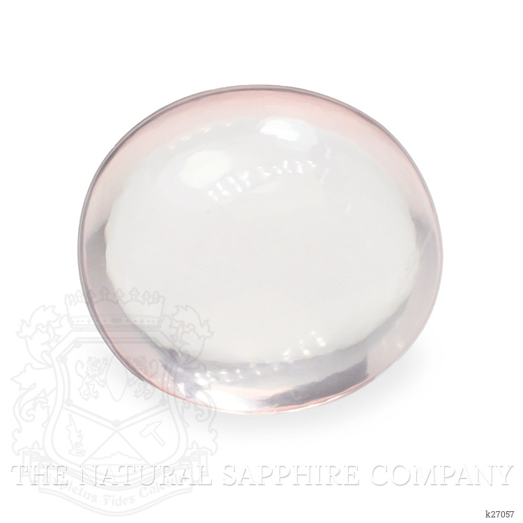 9.54 Ct. Pink Cabochon Rose Quartz from Ceylon (Sri Lanka)