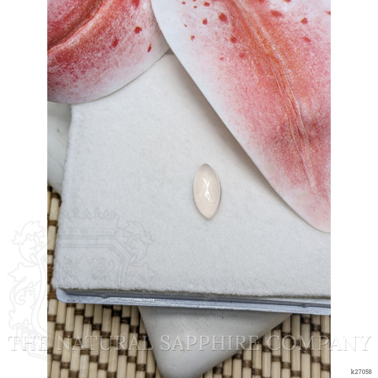 2.18 Ct. Pink Cabochon Rose Quartz from Ceylon (Sri Lanka)