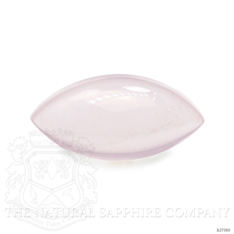 6.71 Ct. Pink Cabochon Rose Quartz from Ceylon (Sri Lanka)