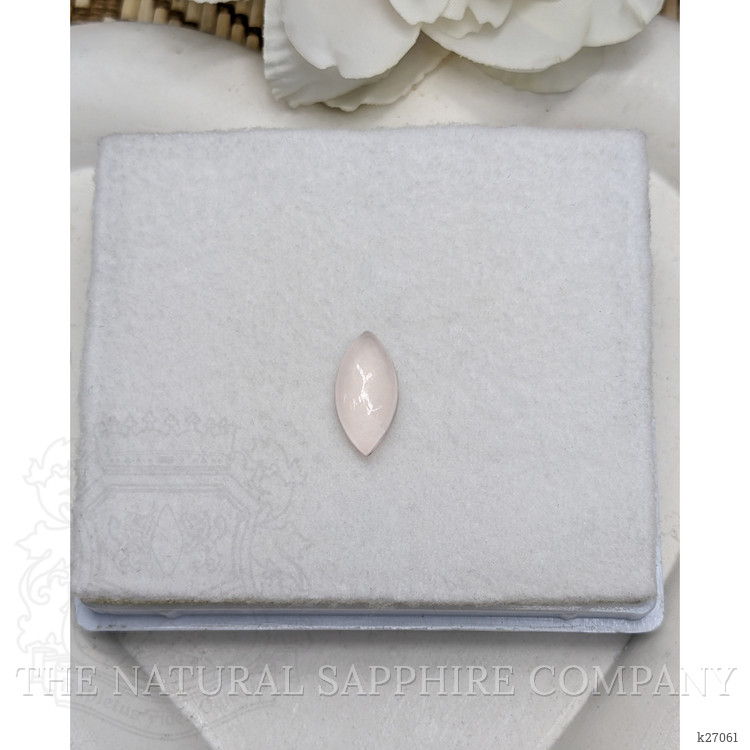 3.07 Ct. Pink Cabochon Rose Quartz from Ceylon (Sri Lanka)