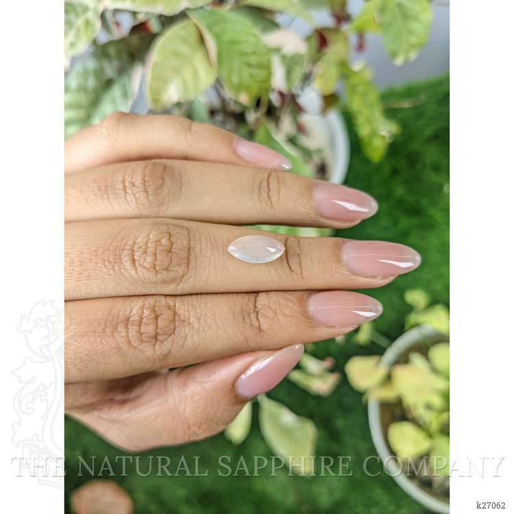 2.07 Ct. Pink Cabochon Rose Quartz from Ceylon (Sri Lanka)