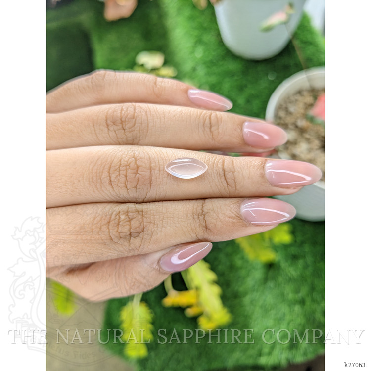 1.92 Ct. Pink Cabochon Rose Quartz from Ceylon (Sri Lanka)