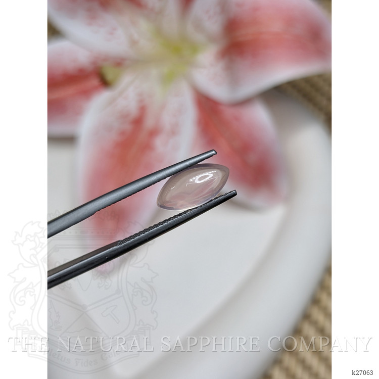 1.92 Ct. Pink Cabochon Rose Quartz from Ceylon (Sri Lanka)