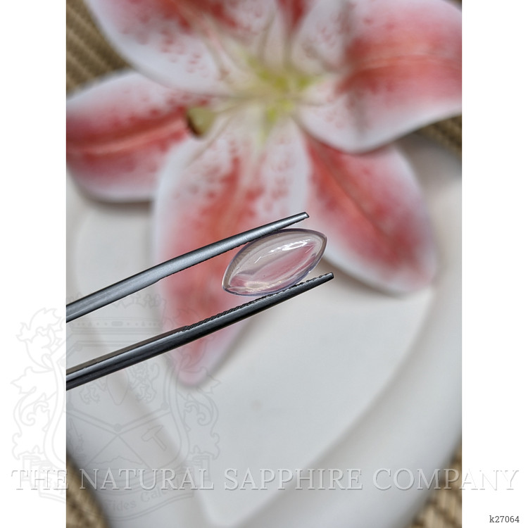 2.90 Ct. Pink Cabochon Rose Quartz from Ceylon (Sri Lanka)
