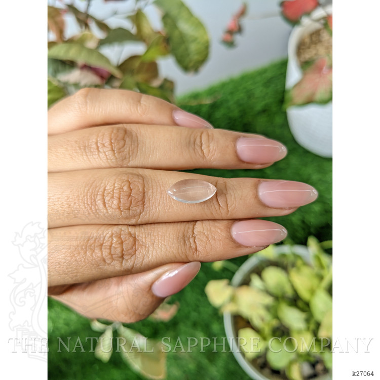2.90 Ct. Pink Cabochon Rose Quartz from Ceylon (Sri Lanka)