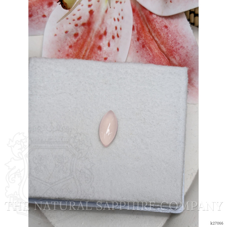 3.00 Ct. Pink Cabochon Rose Quartz from Ceylon (Sri Lanka)