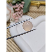 6.11 Ct. Peach Cabochon Rose Quartz from Ceylon (Sri Lanka) Life Style