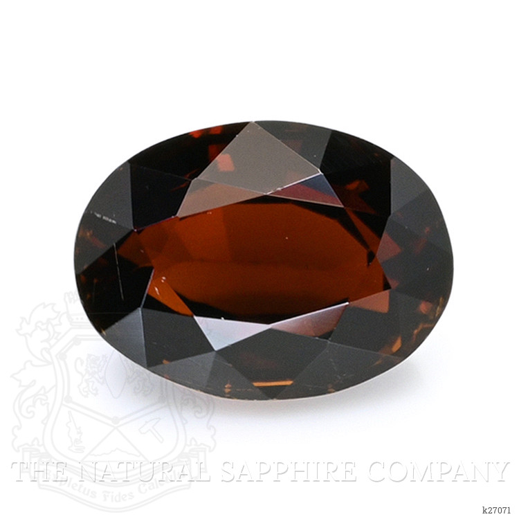 1.21 Ct. Brownish Orange Zircon from Ceylon (Sri Lanka)