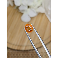 1.92 Ct. Orange Hessonite Garnet from Madagascar Life Style
