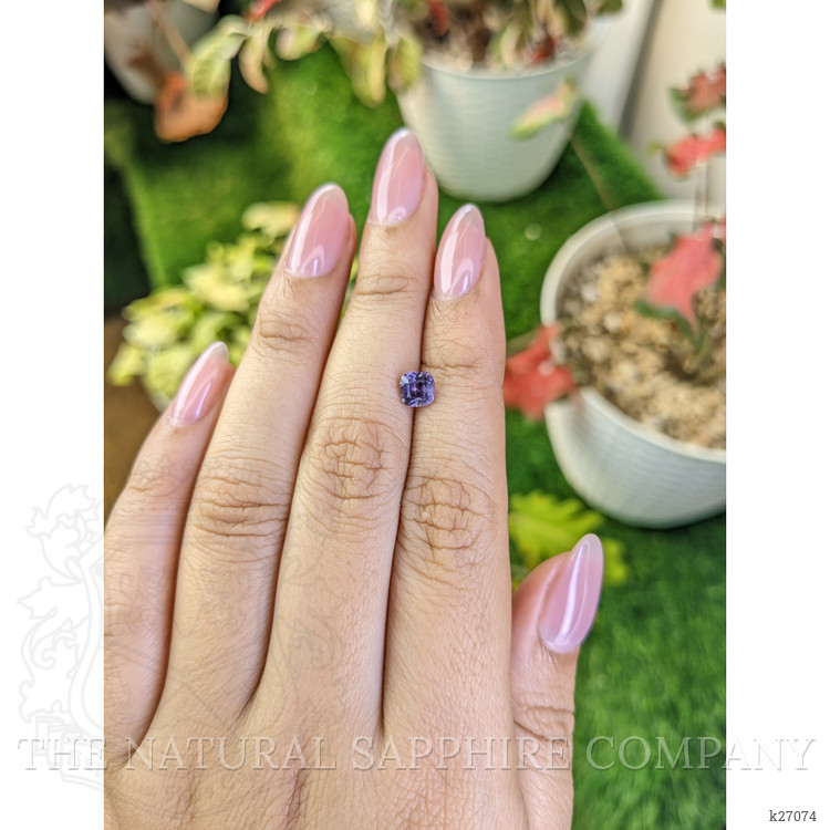 0.89 Ct. Purple Spinel from Ceylon (Sri Lanka)
