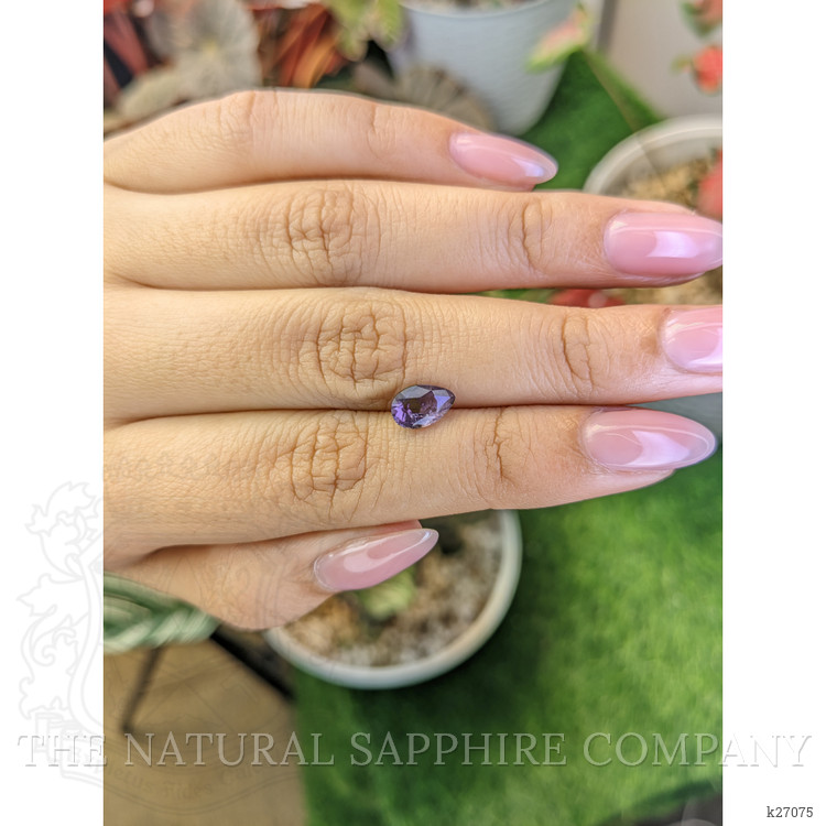 1.35 Ct. Pinkish Purple Spinel from Ceylon (Sri Lanka)