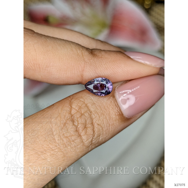 1.35 Ct. Pinkish Purple Spinel from Ceylon (Sri Lanka)