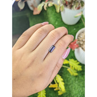 1.26 Ct. Purplish Blue Spinel from Ceylon (Sri Lanka) Life Style