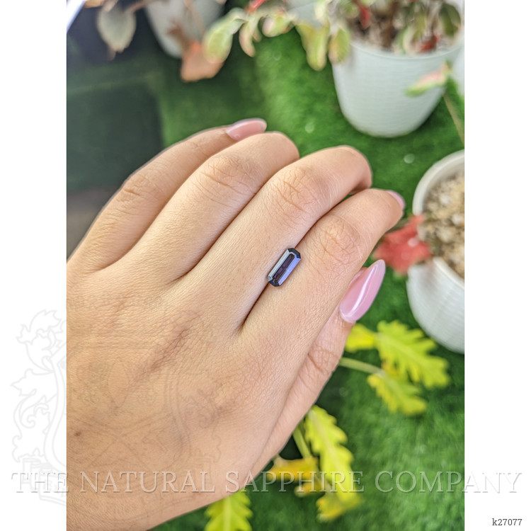 1.26 Ct. Purplish Blue Spinel from Ceylon (Sri Lanka)