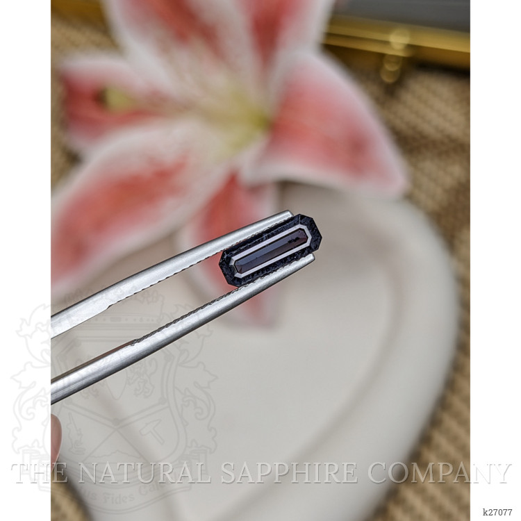 1.26 Ct. Purplish Blue Spinel from Ceylon (Sri Lanka)