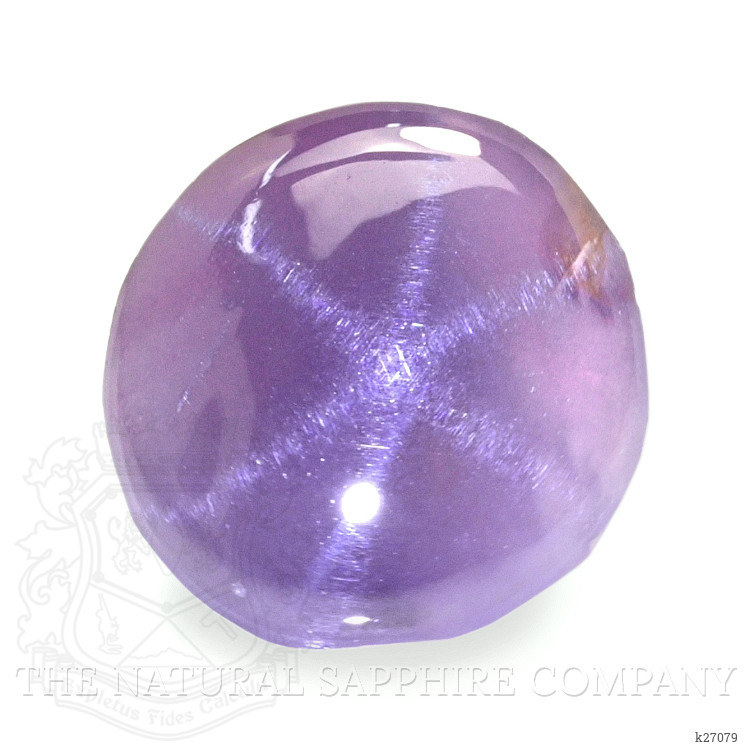 0.96 Ct. Pinkish Purple Star Spinel from Ceylon (Sri Lanka)