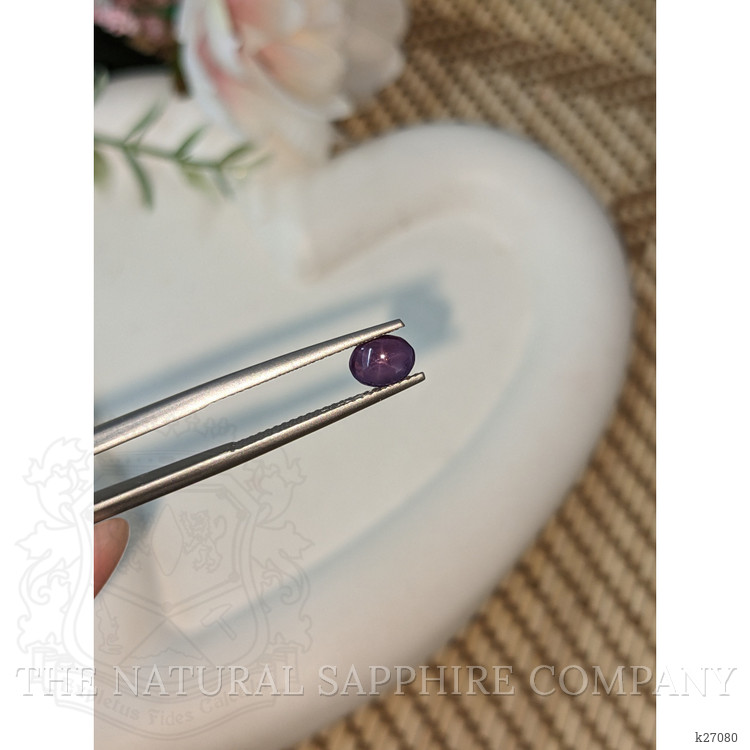 1.25 Ct. Purple Star Spinel from Ceylon (Sri Lanka)
