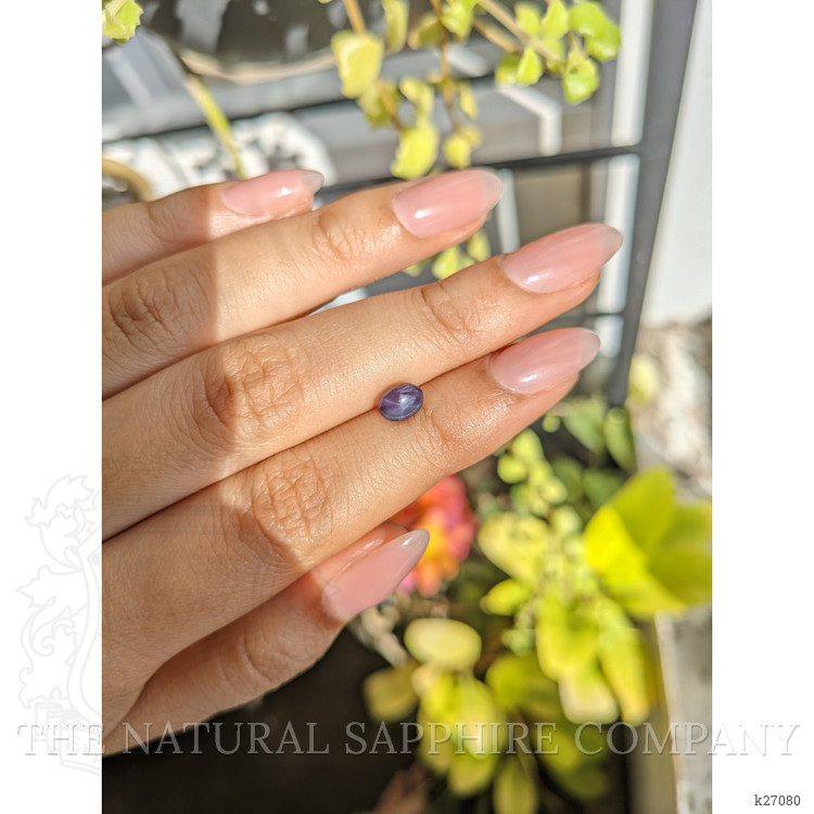 1.25 Ct. Purple Star Spinel from Ceylon (Sri Lanka)
