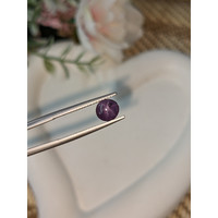 1.58 Ct. Pinkish Purple Star Spinel from Ceylon (Sri Lanka) Life Style